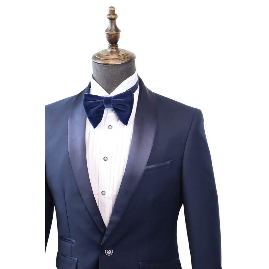 Mens Navy Tuxedo 2PC(Slim Fit)