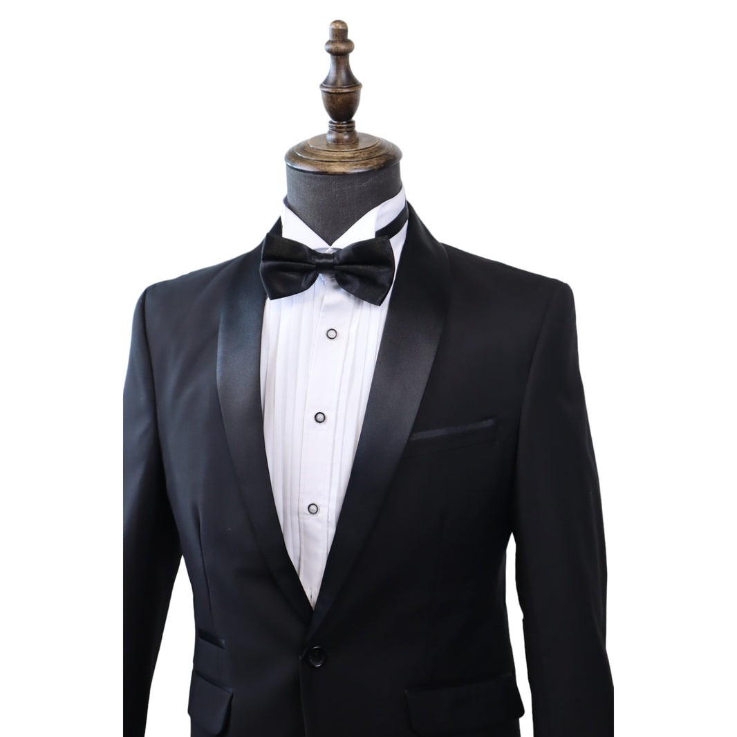 Mens Black Tuxedo 2PC(Slim Fit)