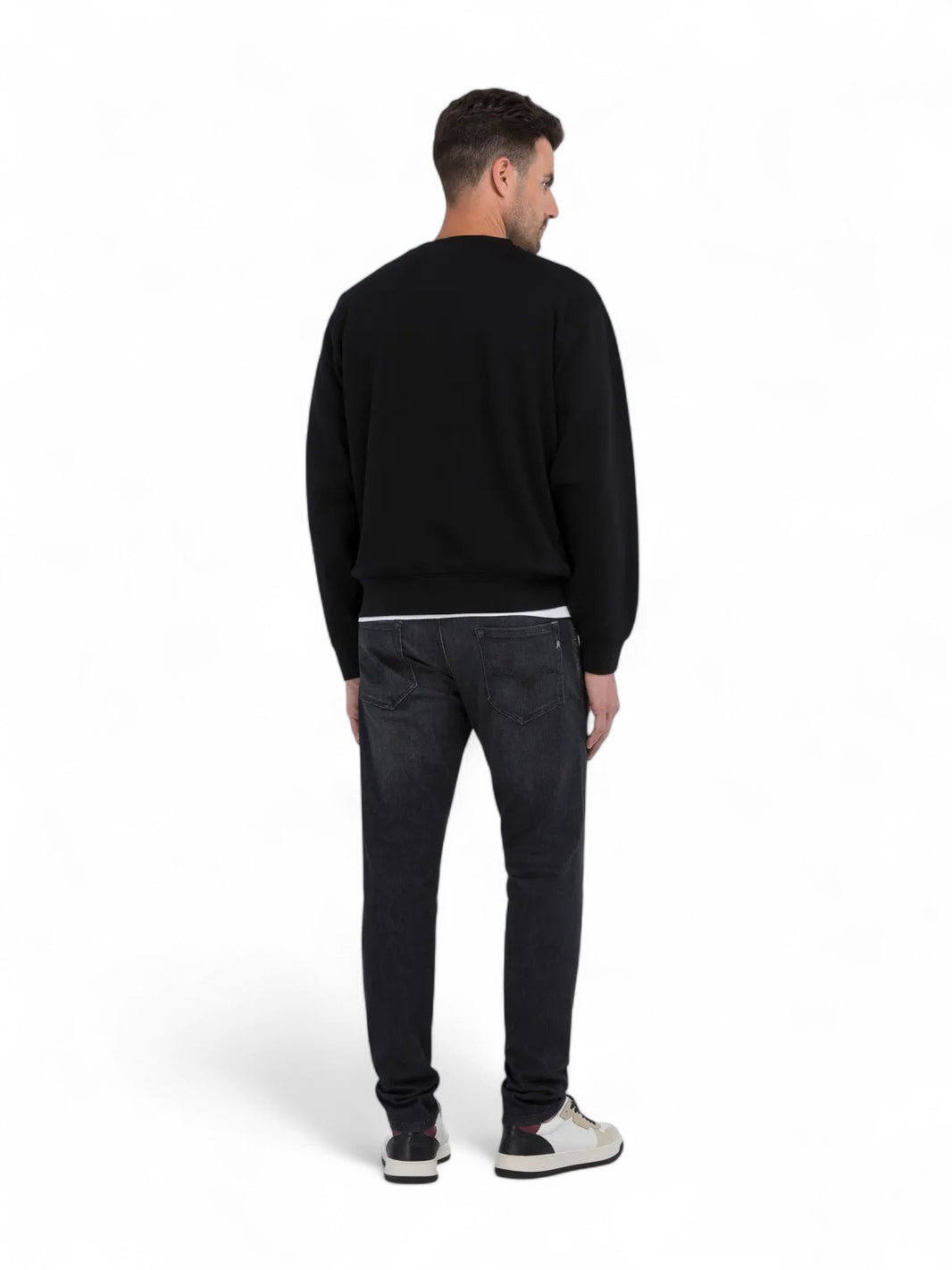 Replay Mens Black Sweater