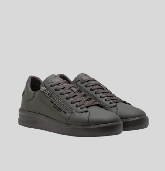 Replay University M Zip T (Mil Green)