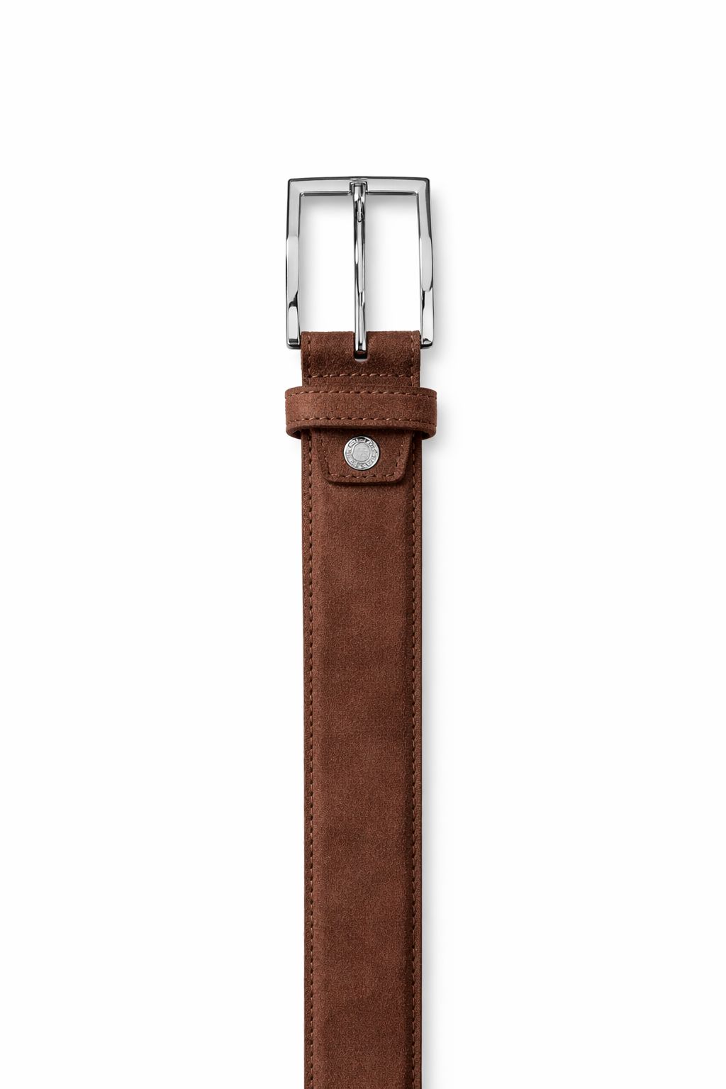 Classic Brown Suede Belt