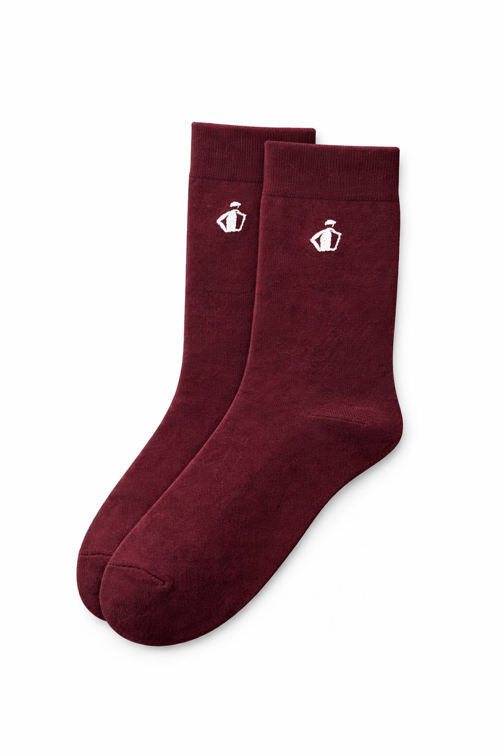 Maroon Cotton Socks