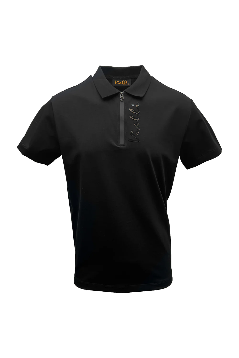 Vialli Mens Black Jaffar Golfer