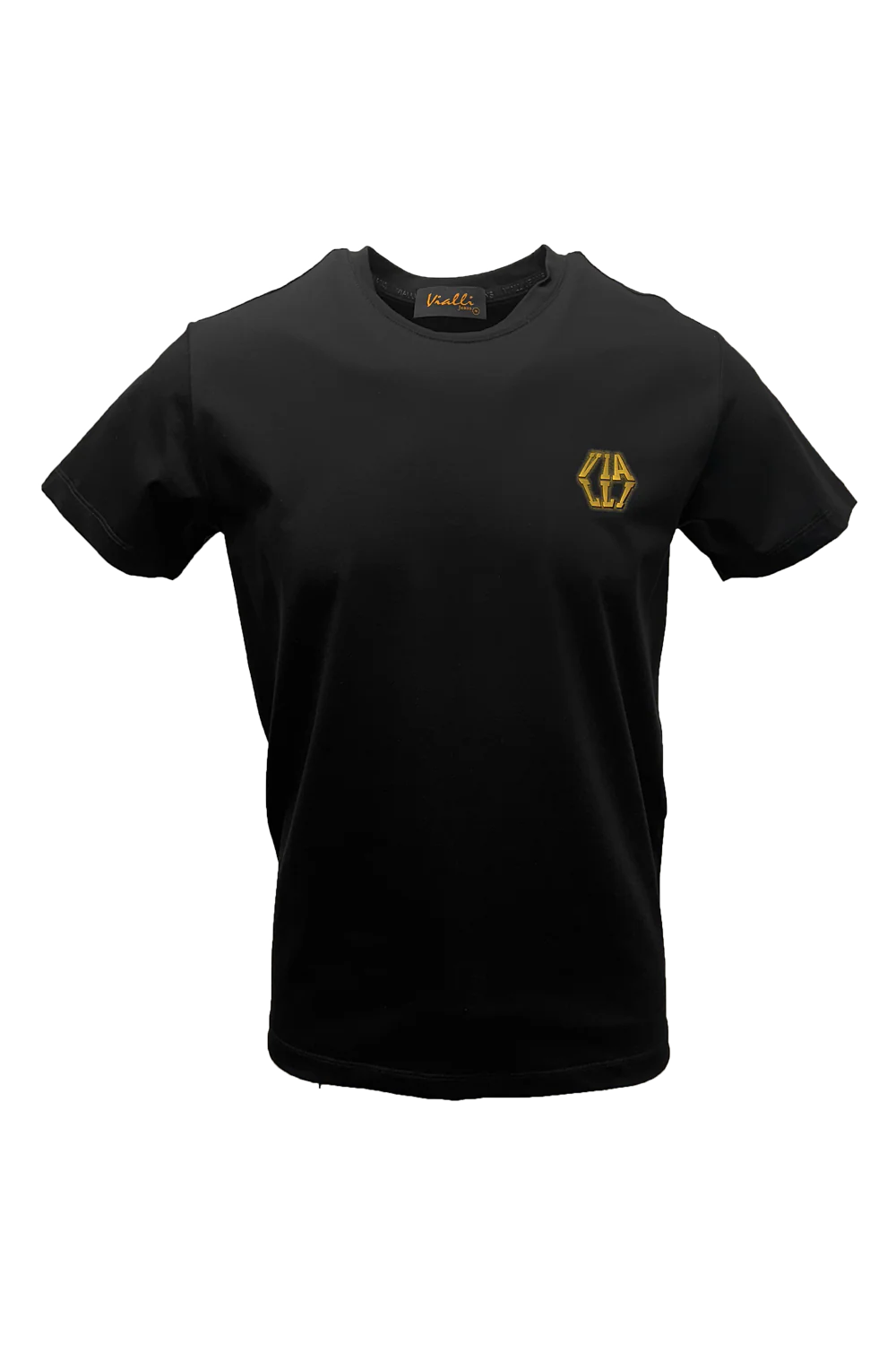 Vialli Mens  Black Keet T-shirt