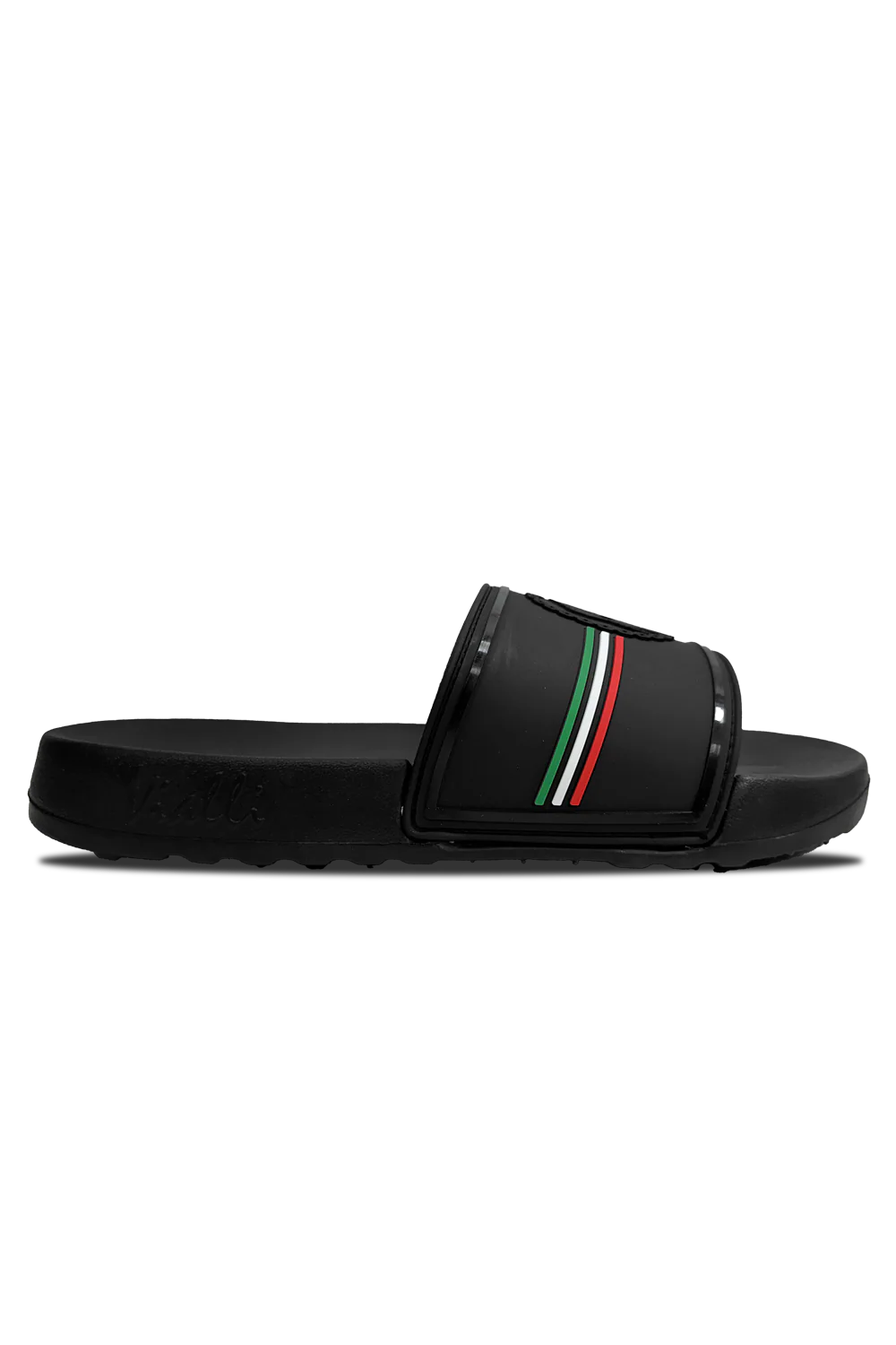 Vialli Mens Black Amigo Sandals