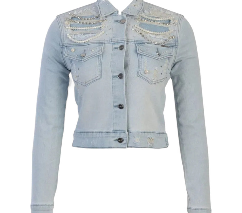 Sissy Boy Women's Blue Denim Jacket