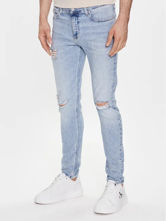 Calvin Klein Mens Super Skinny Jeans