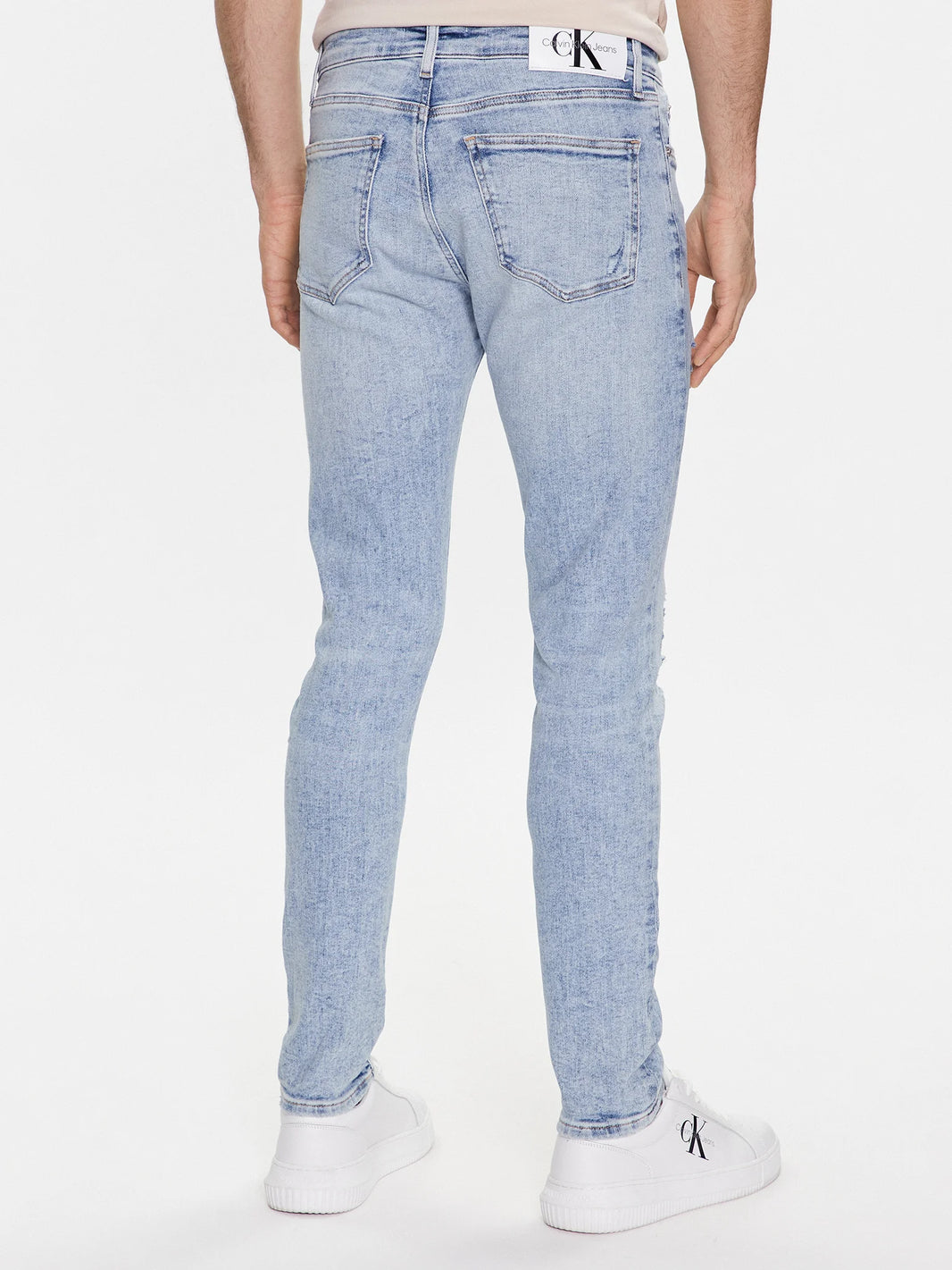 Calvin Klein Mens Super Skinny Jeans