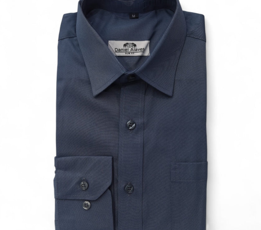 navy-tailored-mens-formal-shirt-The Designer Warehouse-ShirtDesigner-Warehouse-South_africa