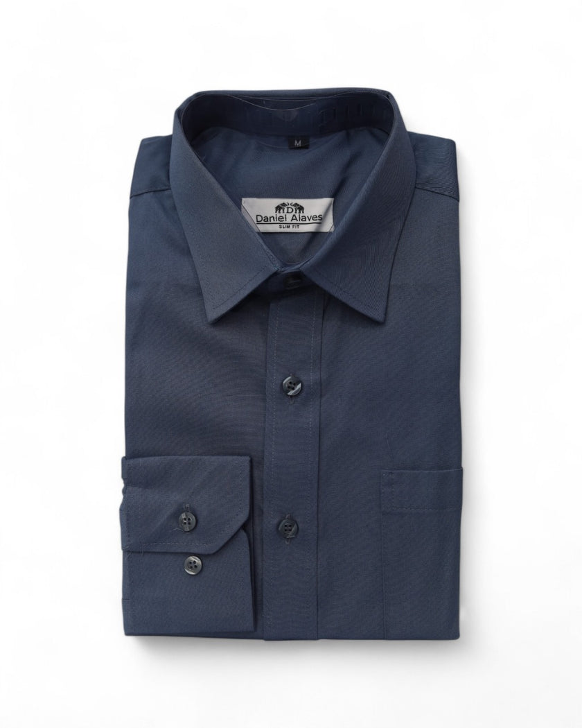 navy-tailored-mens-formal-shirt-The Designer Warehouse-ShirtDesigner-Warehouse-South_africa