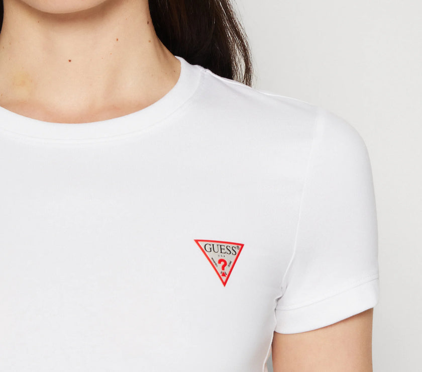 Guess Mini Triangle T-shirt-White