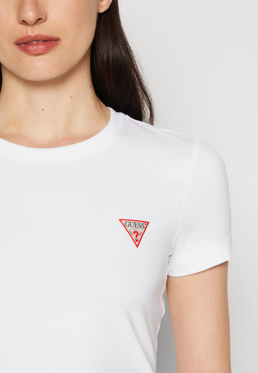 Guess Mini Triangle T-shirt-White