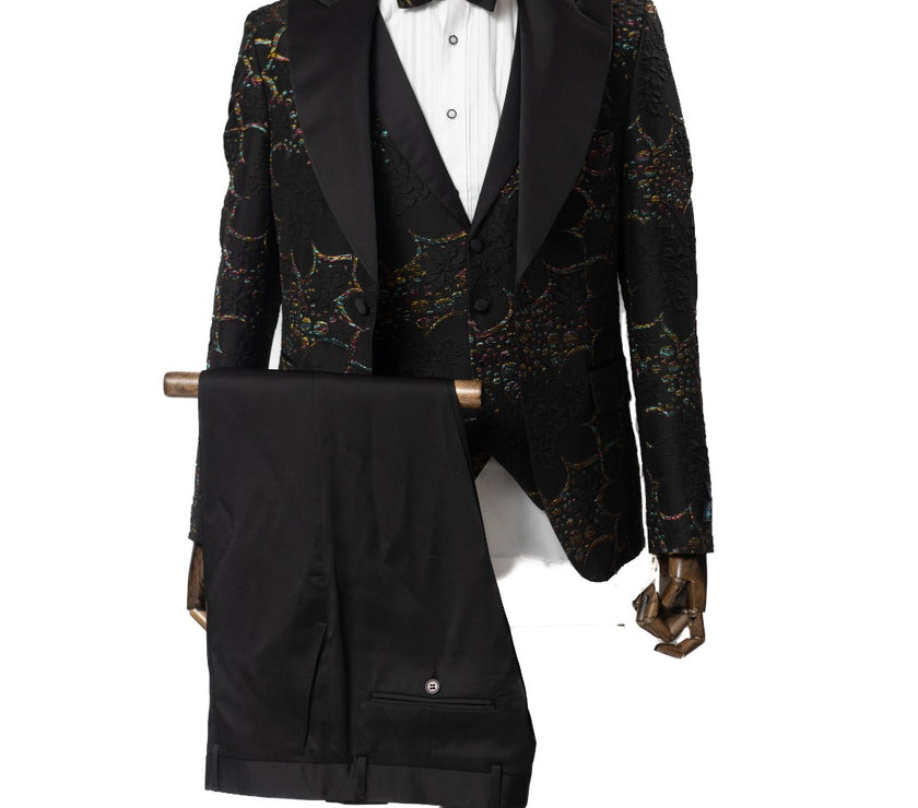 senzo-rivolli-black-floral-color-print-tuxedo-Senzo Rivolli-TuxedosDesigner-Warehouse-South_africa