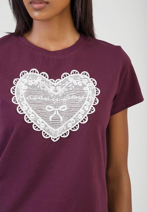 Sissy Boy Ladies No Limits T-Shirt – Burgundy