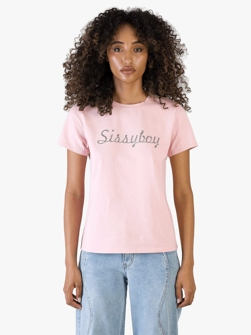 Sissy Boy Own It Pink T-Shirt – Women’s Designer Logo Tee
