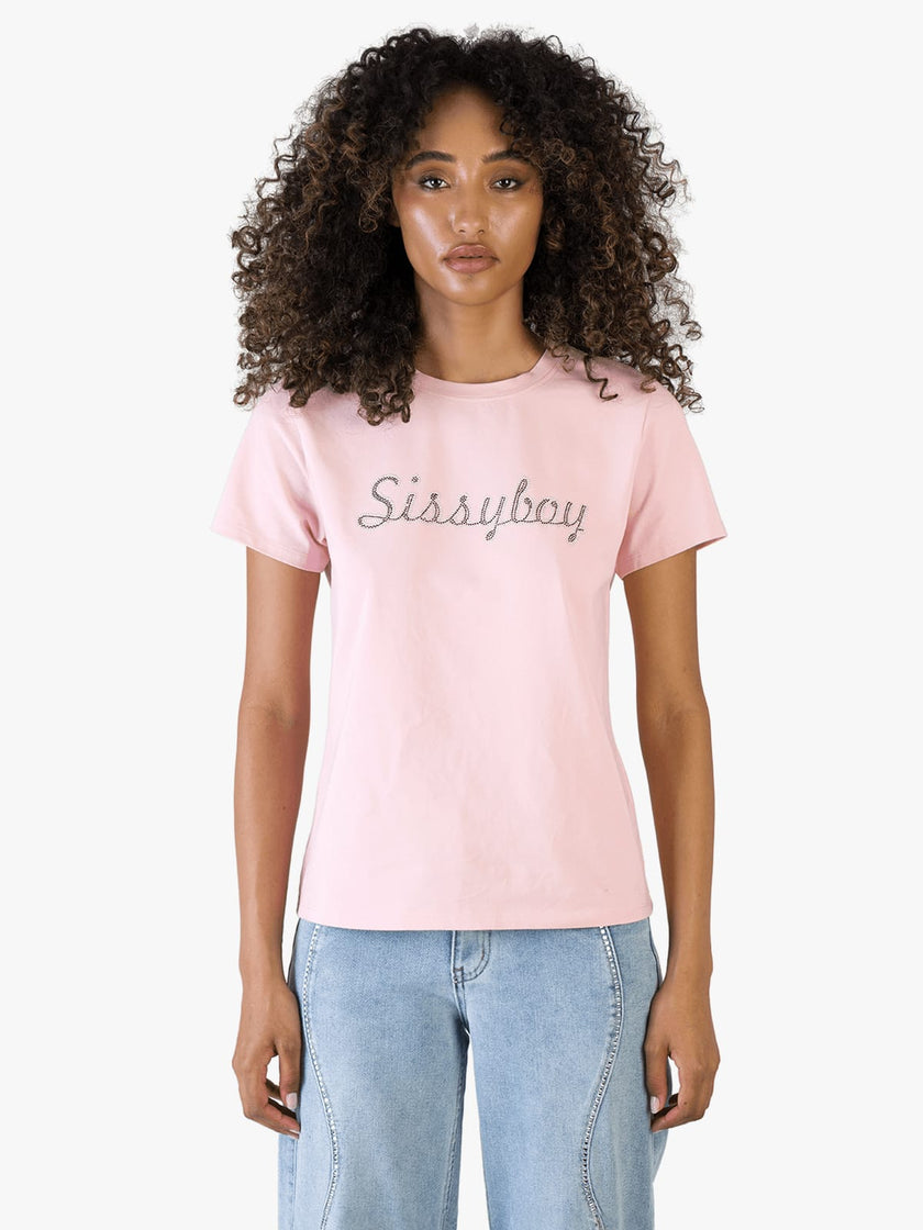 Sissy Boy Own It Pink T-Shirt – Women’s Designer Logo Tee