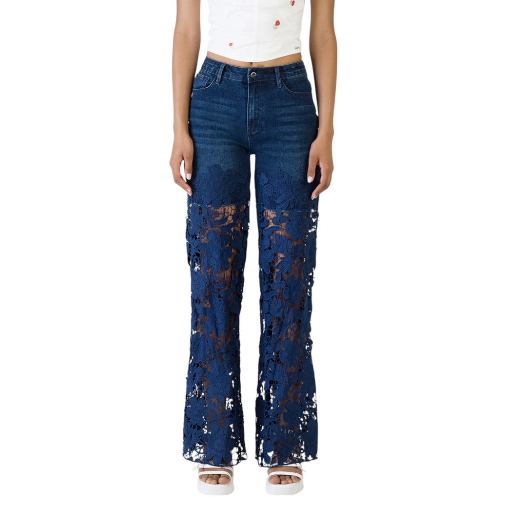 Sissy Boy Clarissa Wide Leg Jeans – Blue