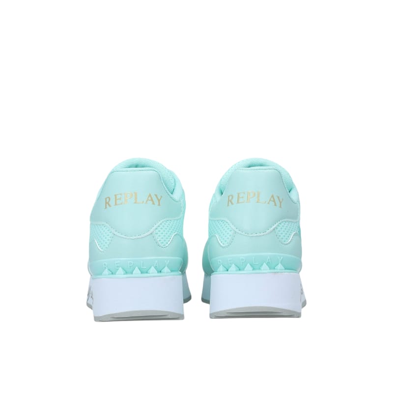 Replay Women's Penny Mesh Aqua Sneaker