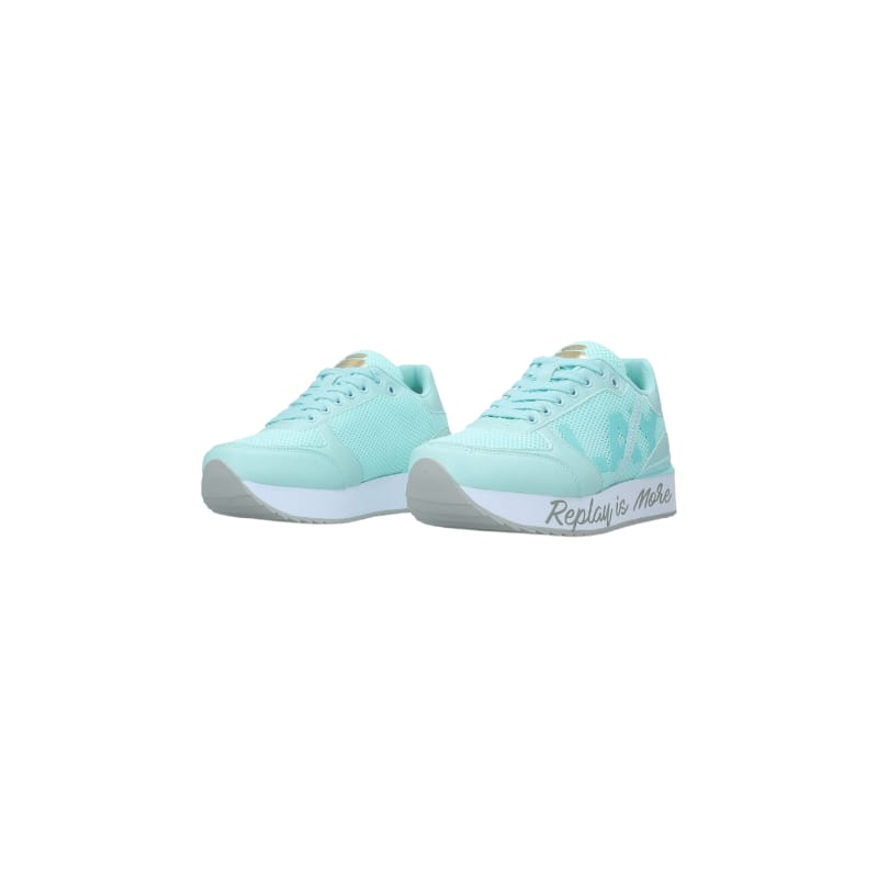 Replay Women's Penny Mesh Aqua Sneaker