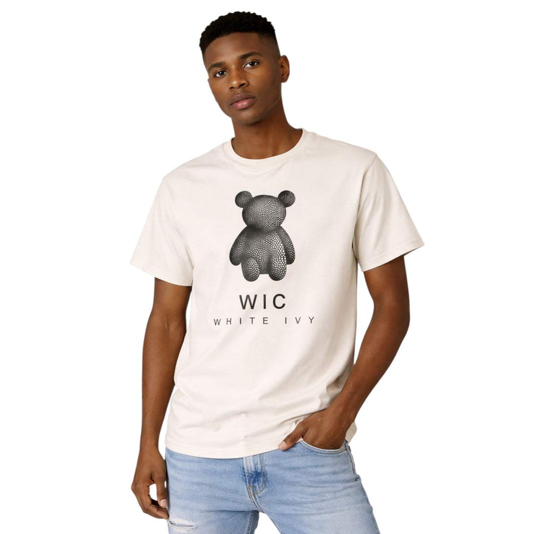 WIC White Ivy Bear Graphic Tee (Unisex)