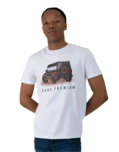 Pure Premium Carro White T-shirt