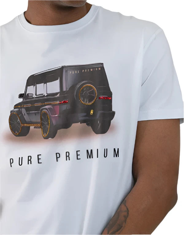 Pure Premium Carro White T-shirt