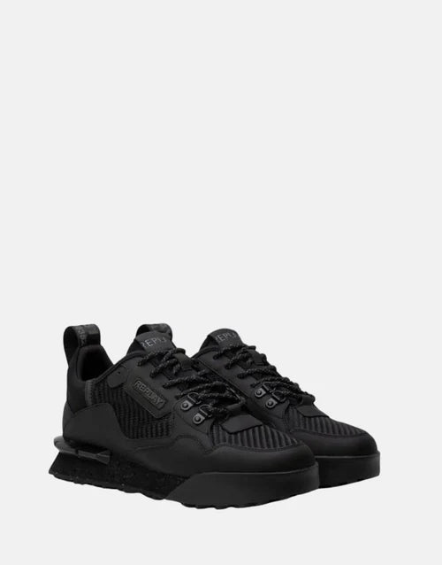 Replay Field Speed Carbon Black Sneakers