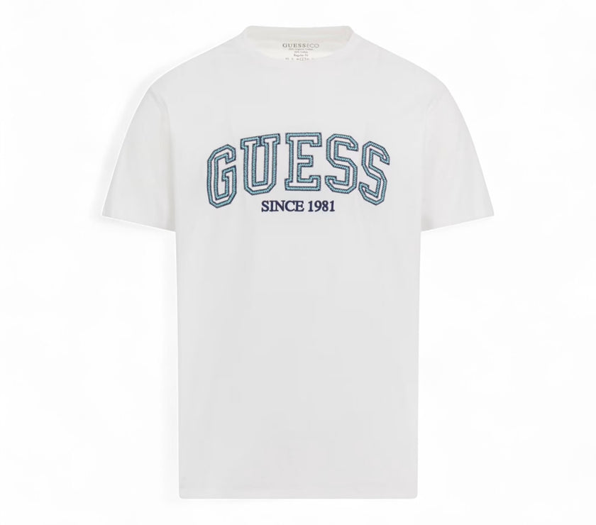 Guess Mens ECO Embroidered logo t-shirt