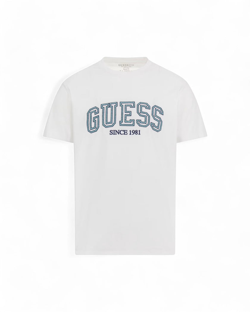 Guess Mens ECO Embroidered logo t-shirt