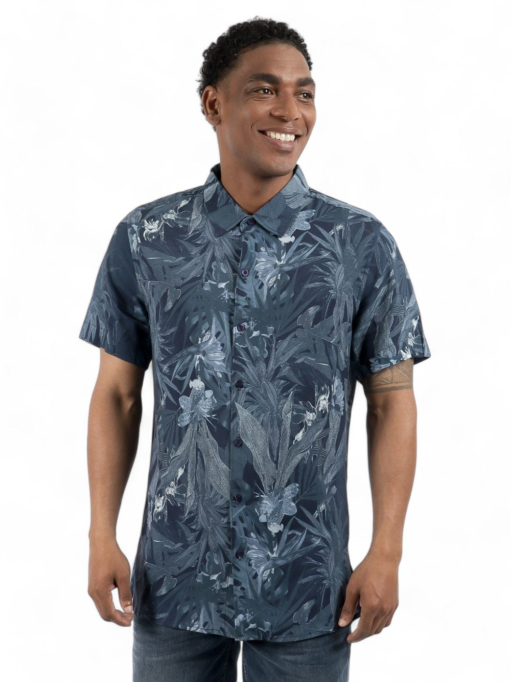 Guess ECO Slim Tropical Shirt