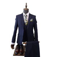 Mens K1000 Navy 3PC Suit