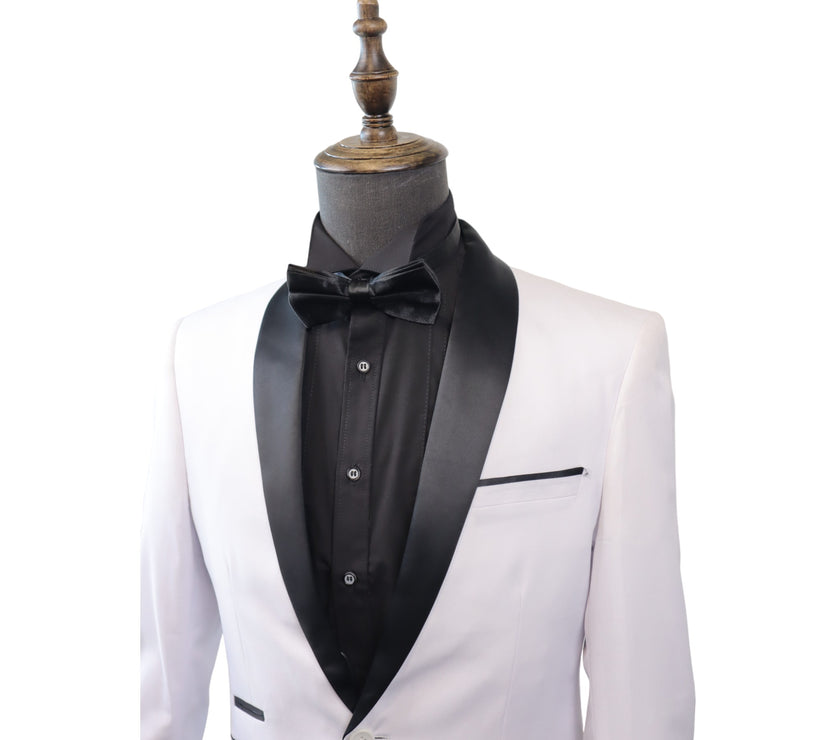 Mens White Tuxedo 2PC