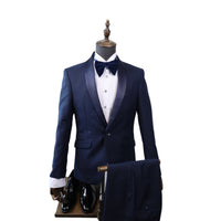 Mens Navy Tuxedo 3PC