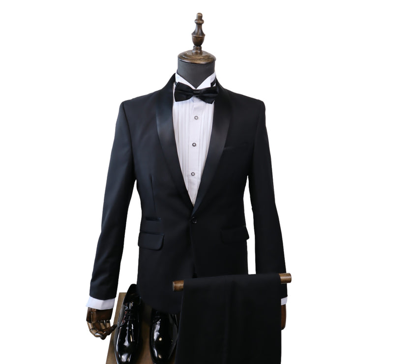 Mens Black Tuxedo 2PC