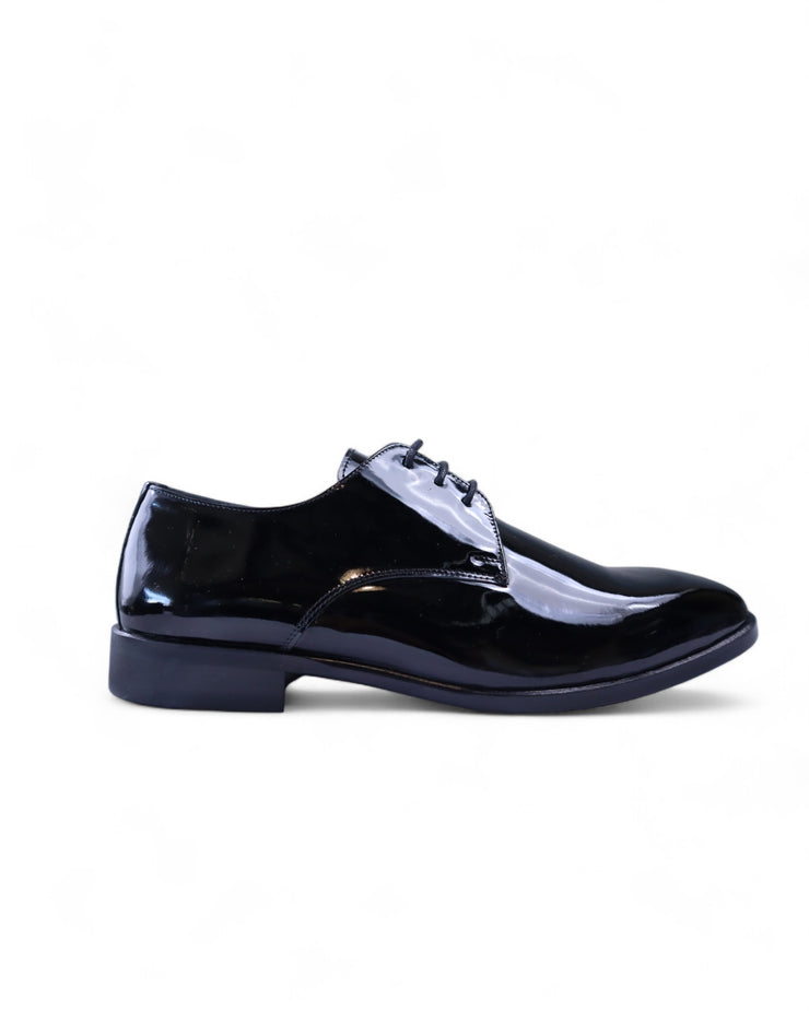 Zerga Mens Mexico Patent Formal Shoe