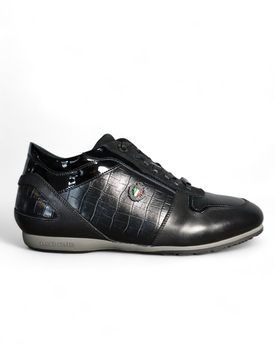 Enrico Coveri Mid Black Shoe