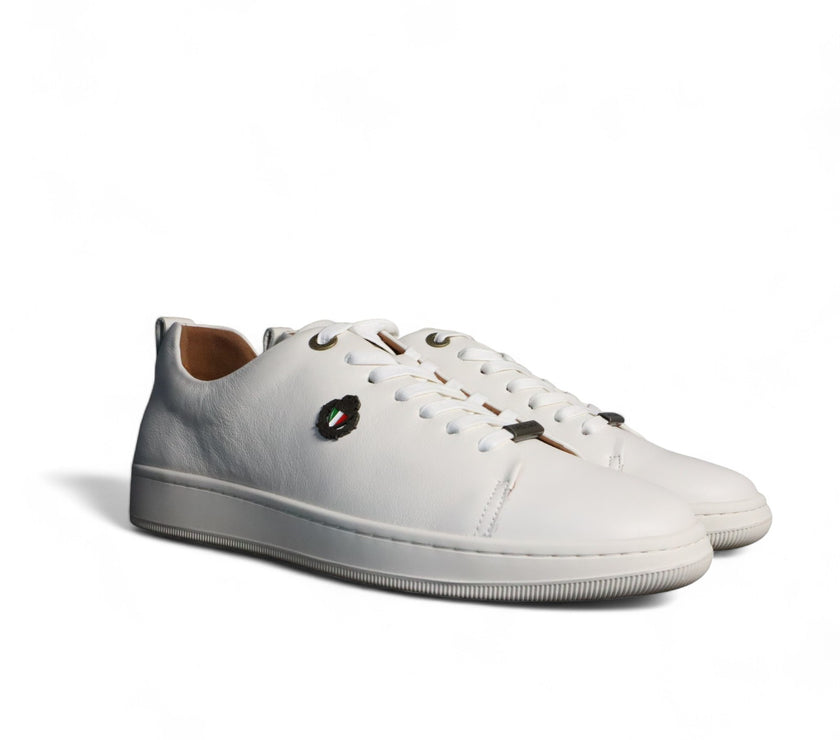 Enrico Coveri White Mono Shoe