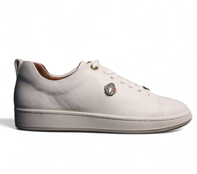 Enrico Coveri White Mono Shoe