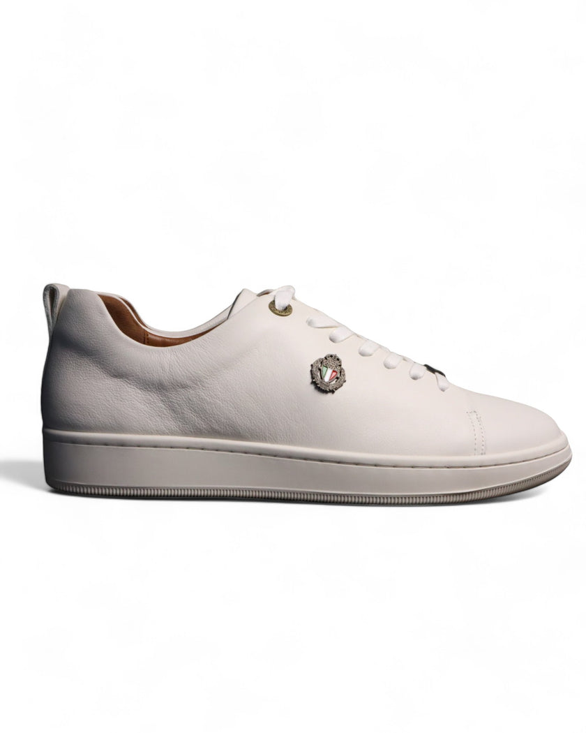 Enrico Coveri White Mono Shoe