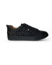 Enrico Coveri Mono Print Sneaker