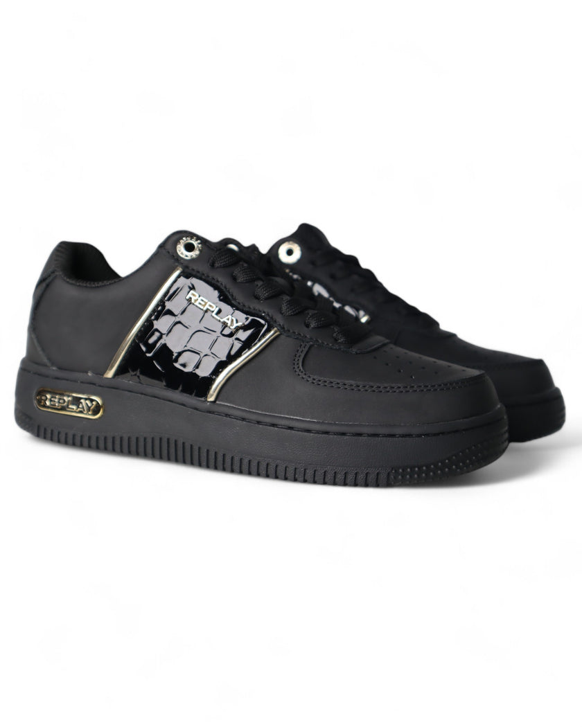 Replay Epic Shiny BLK Sneaker