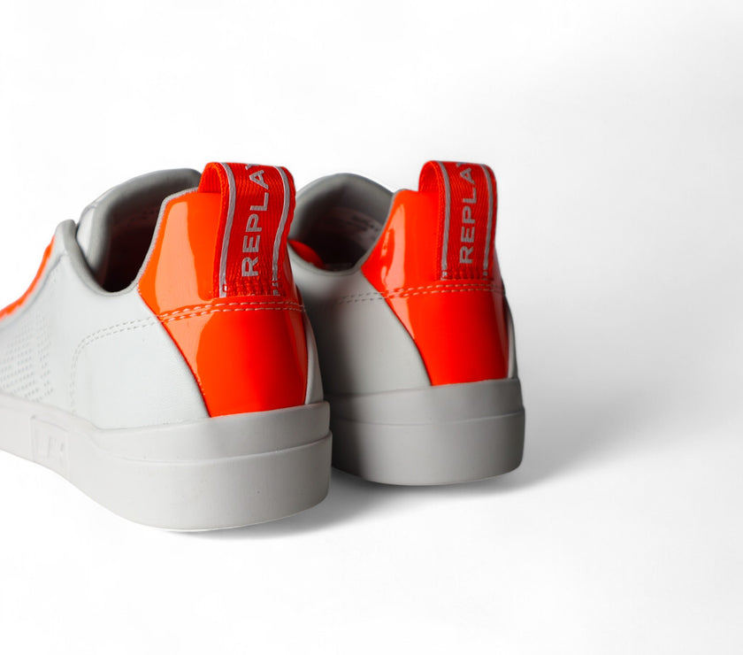 Replay Ladies Polys W Blink WHT/Orange Sneaker