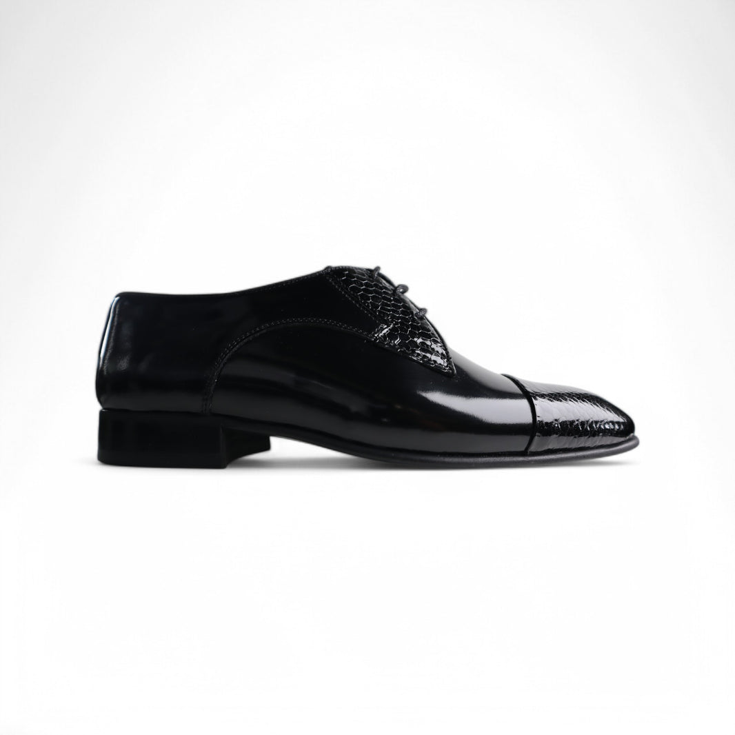 Wenitto Mens Patent Leather Dress Shoe