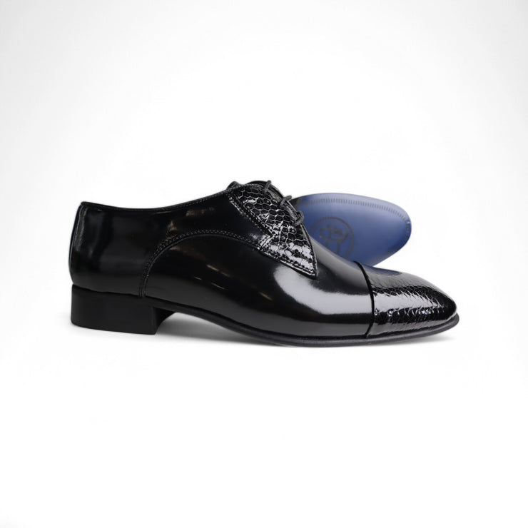 Wenitto Mens Patent Leather Dress Shoe