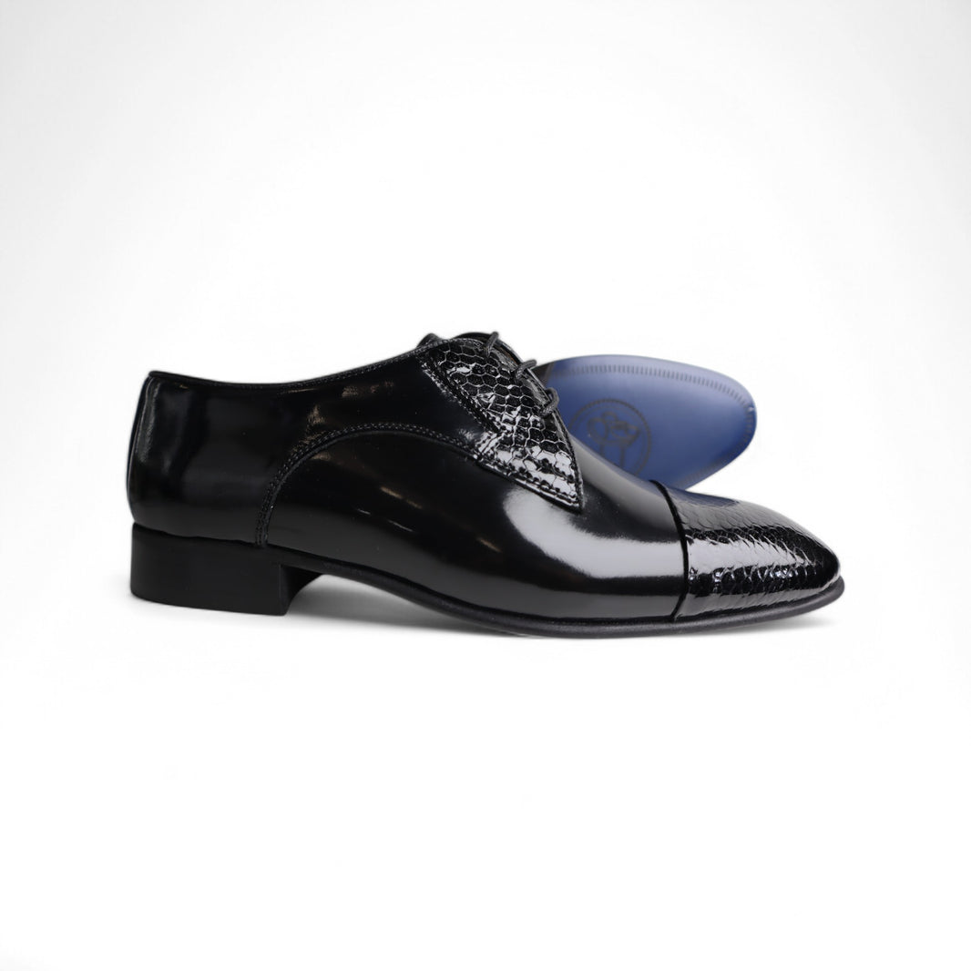 Wenitto Mens Patent Leather Dress Shoe