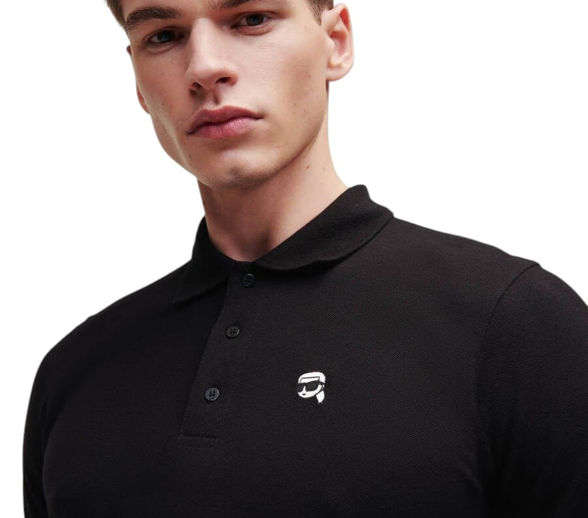 Karl Lagerfeld Ikonik 2.0 Embroidered Polo