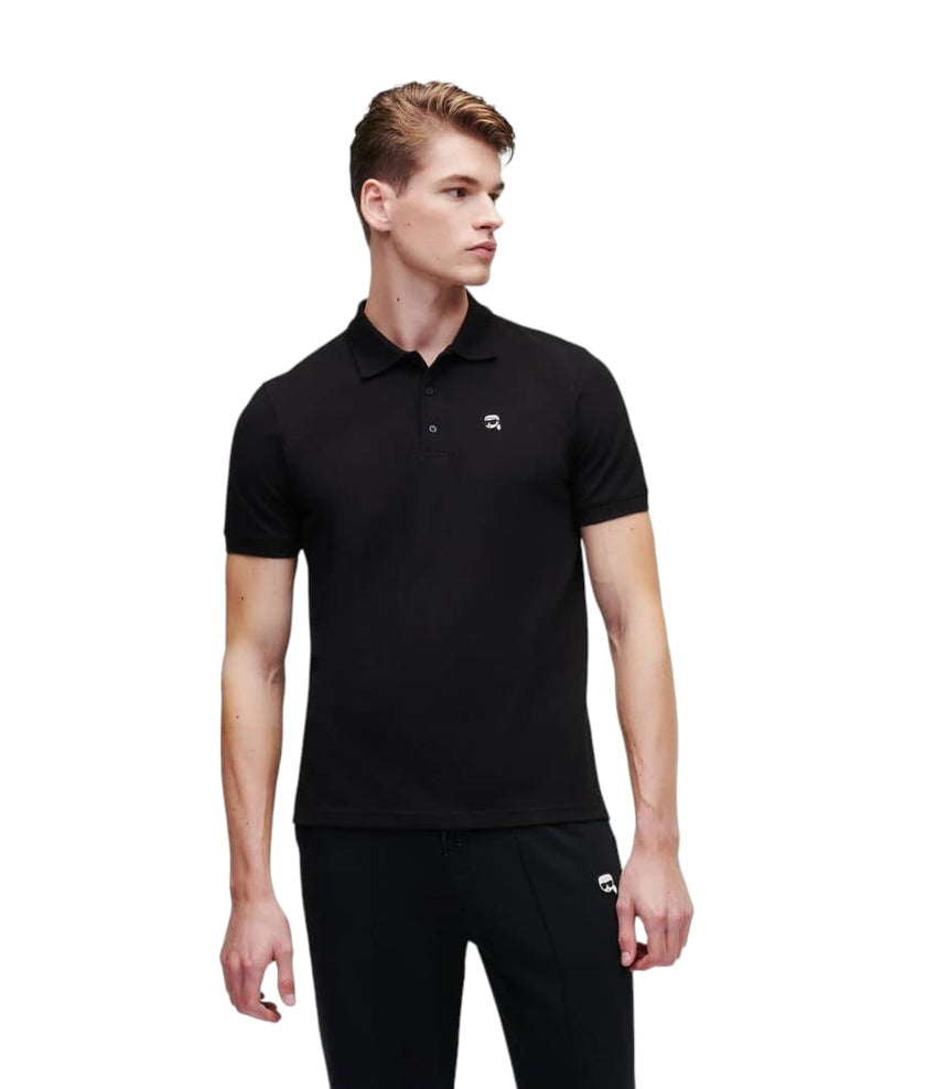 Karl Lagerfeld Ikonik 2.0 Embroidered Polo