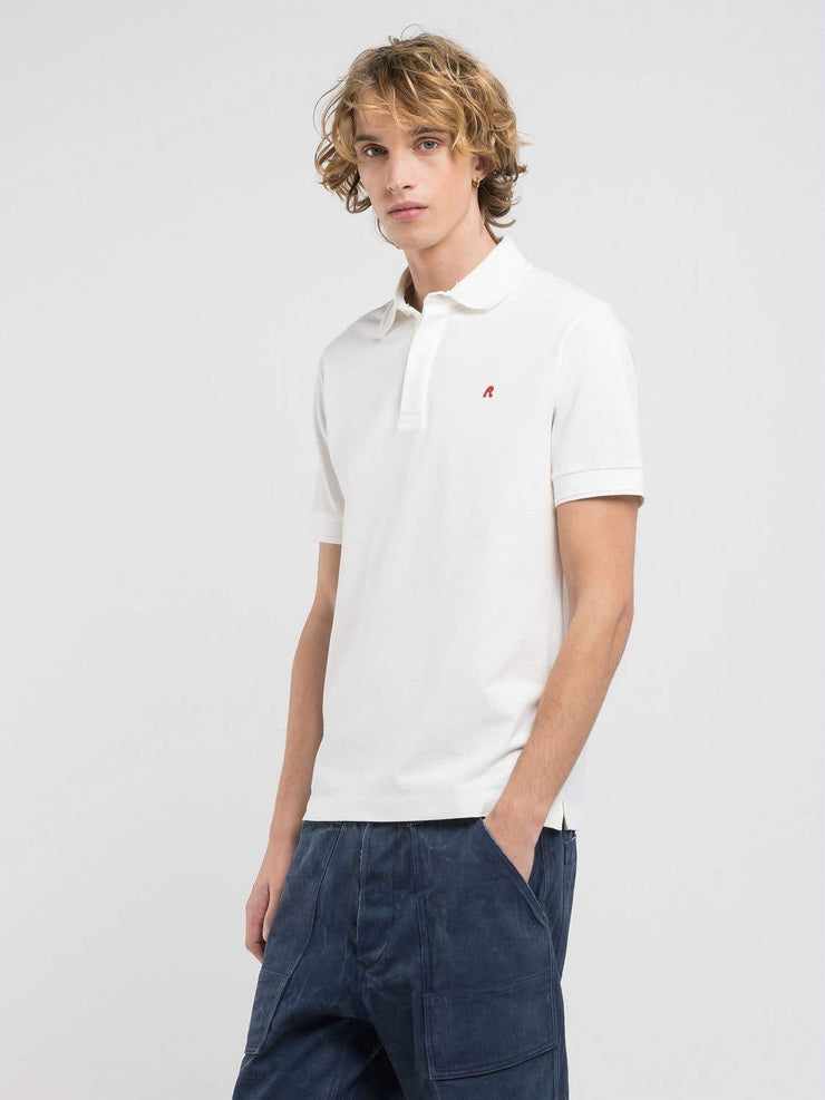 Replay Mens White Golfer