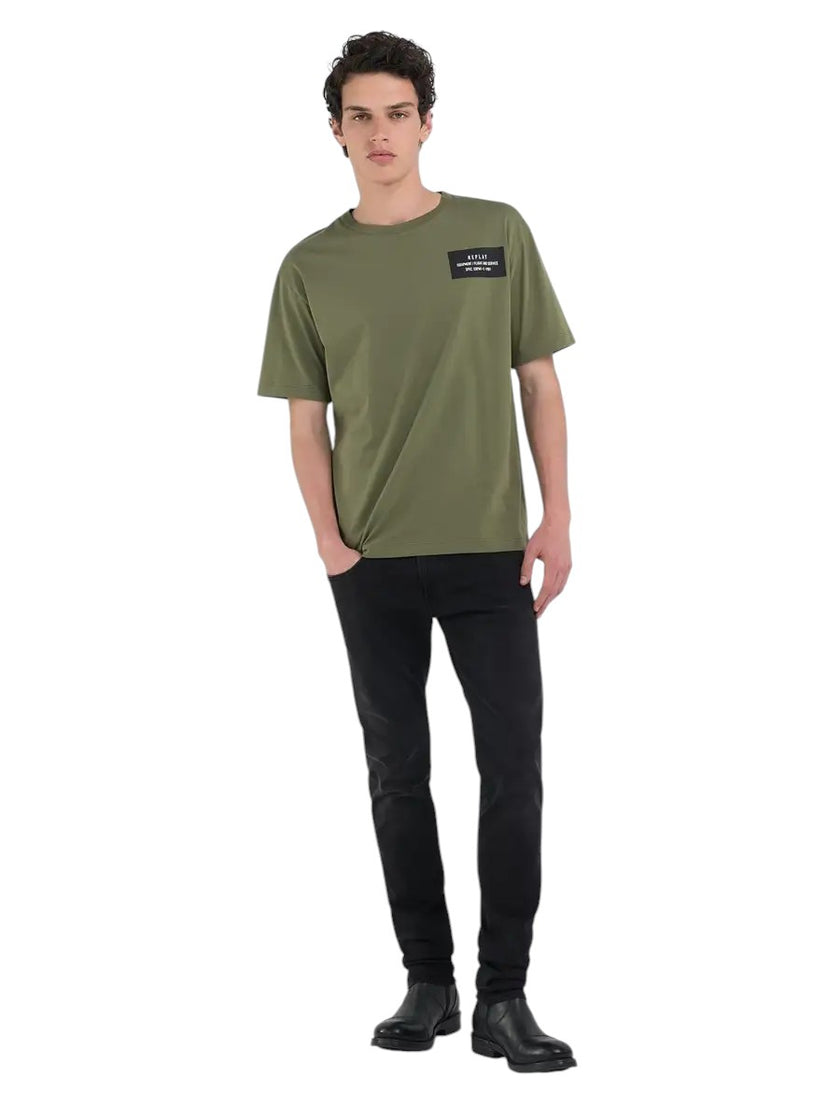 Replay Mens T-shirt (Mil-Green)