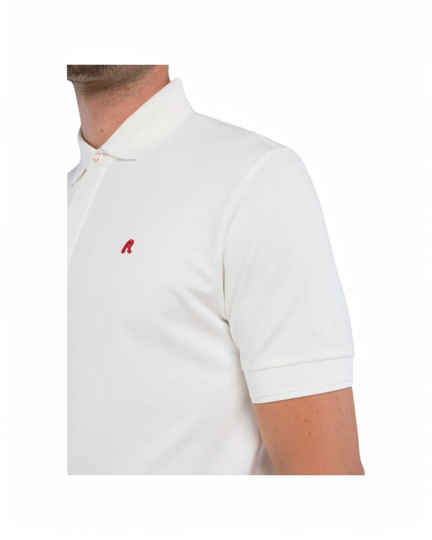 Replay Polo Top-White